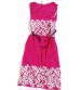 Sleeveless Cotton Floral Printed Frock For Girl Kids, Children Wear, Color: Pink and White, 100% Cotton, Ages: (7 To 8 Yrs), (9 To 10 Yrs), (11 To 12 Yrs), (13 To 14 Yrs), (15 To 16 Yrs).